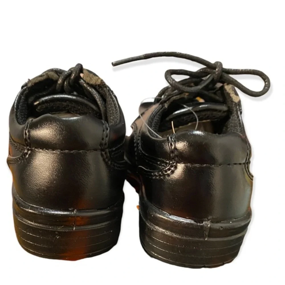 DeerStags Shoes Boys‎ Size 6T Blazing Black Lace Up Dress Shoe New With Tags